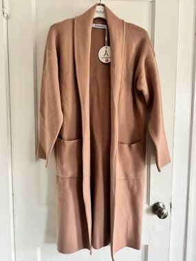 Brand new Anrabess Tan colored Cardigan